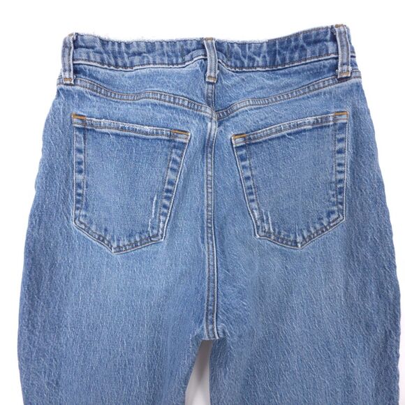 ABERCROMBIE Curve Love Dad High Rise Jeans Clean Girl Minimal Y2k 90s Essential - Picture 6 of 8